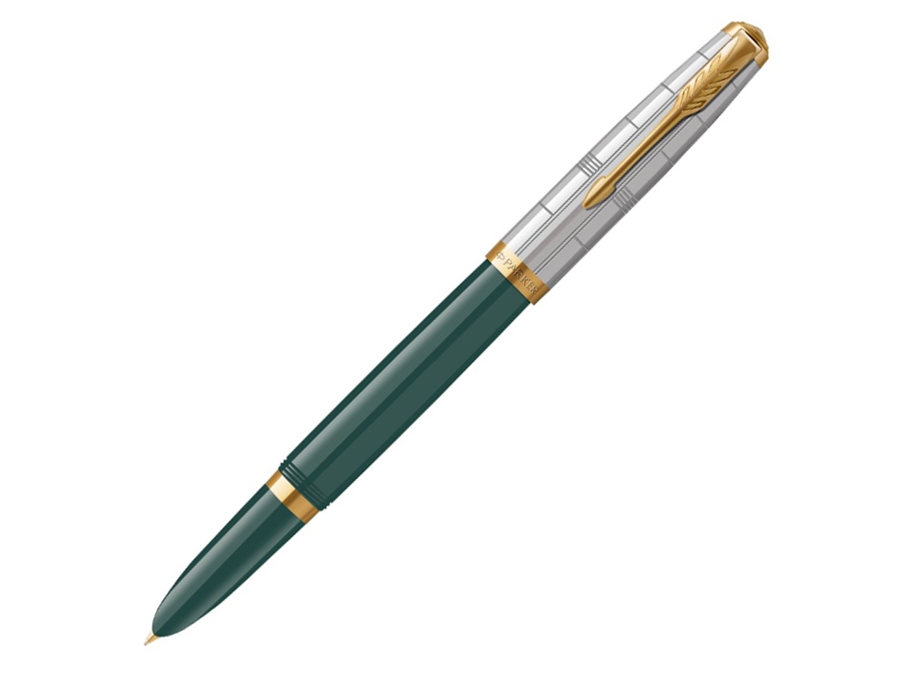 Ручка перьевая Parker 51 Premium, F с логотипом Parker | Print Logo