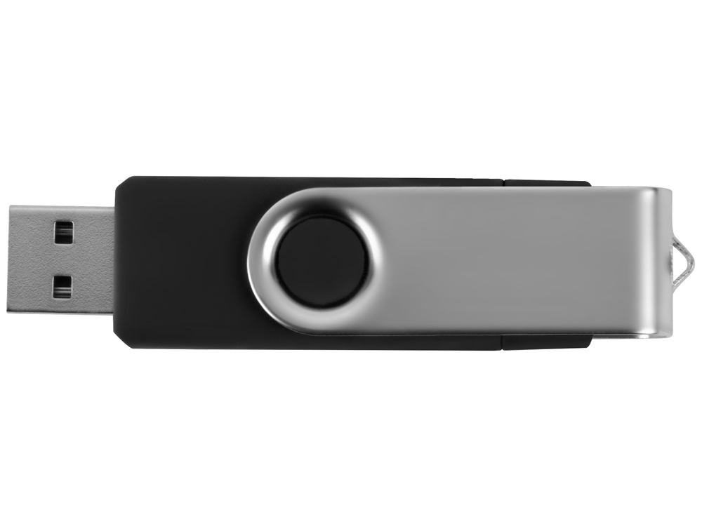 USB/micro USB-флешка 2.0 на 16 Гб Квебек OTG, черный
