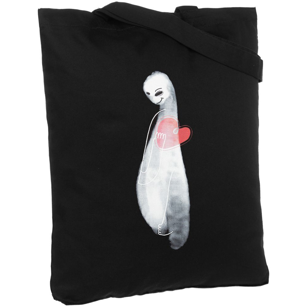 Холщовая сумка Ghost of Love с логотипом Соль | Print Logo