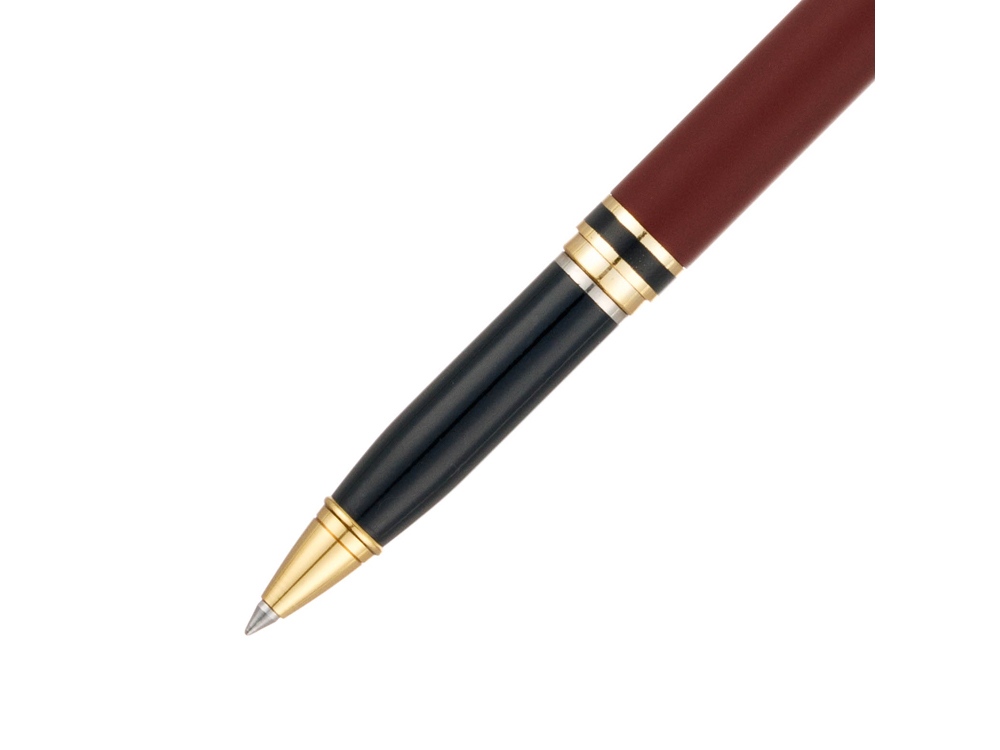 Ручка 2 в 1 шариковая и перьевая Pierre Cardin коллекция 2 в 1 | COMBI PEN. Корпус - латунь. Материал клипа - сталь. Цвет - терракотовый. Упаковка Е