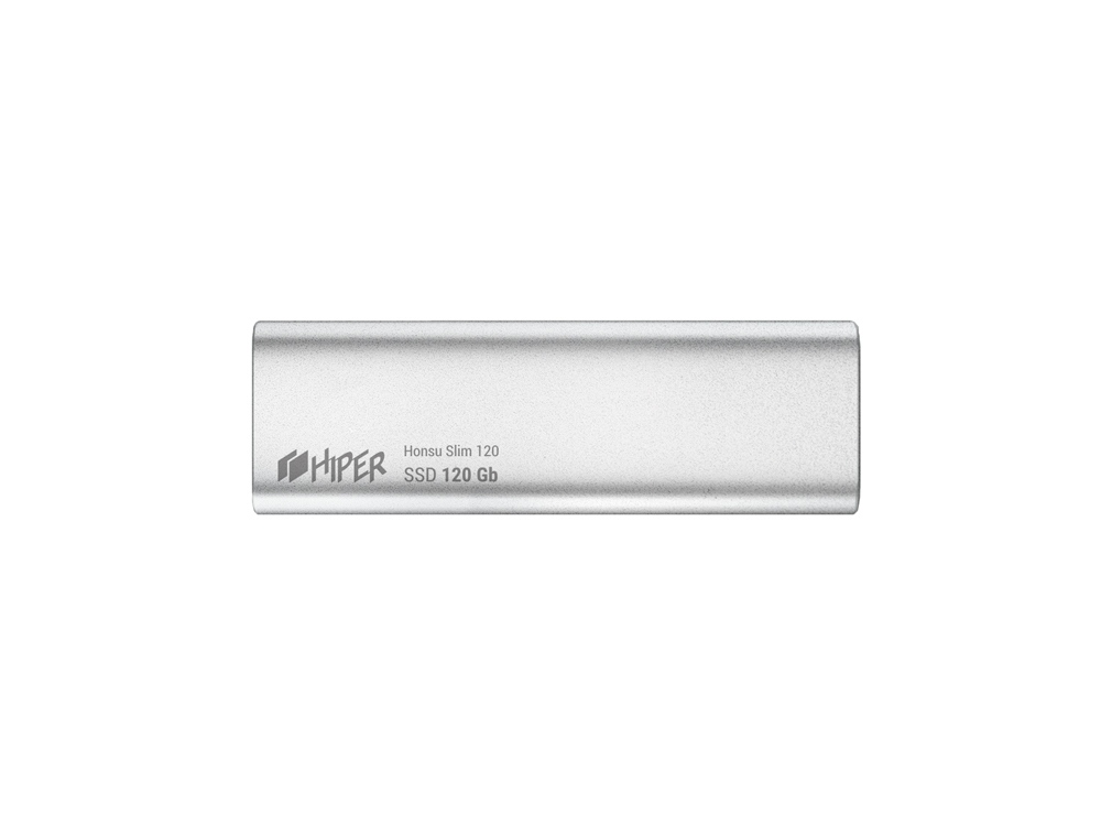Внешний SSD накопитель Honsu Slim 120 120GB USB3.1 Type-C Slim с логотипом HIPER | Print Logo