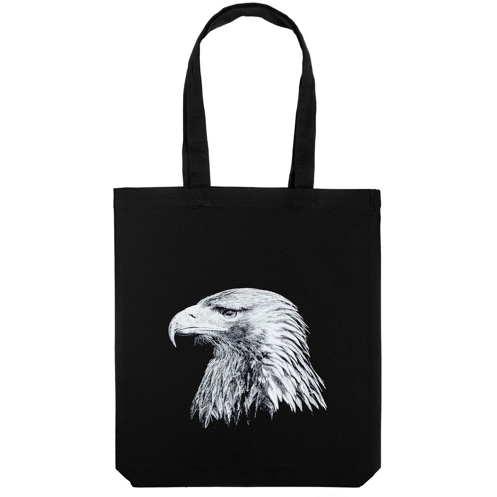 Холщовая сумка Like an Eagle с логотипом Принтэссенция | Print Logo