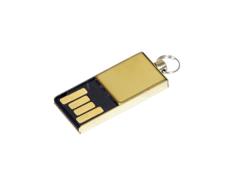 USB 2.0- флешка мини на 64 Гб с мини чипом с логотипом  | Print Logo