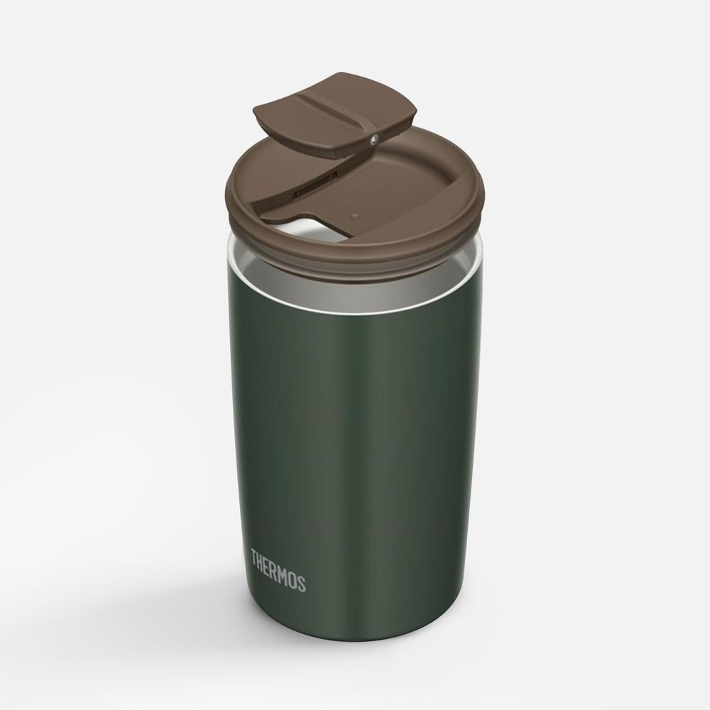 Термокружка JDP 400 — пример нанесения логотипа (THERMOS) | Print Logo