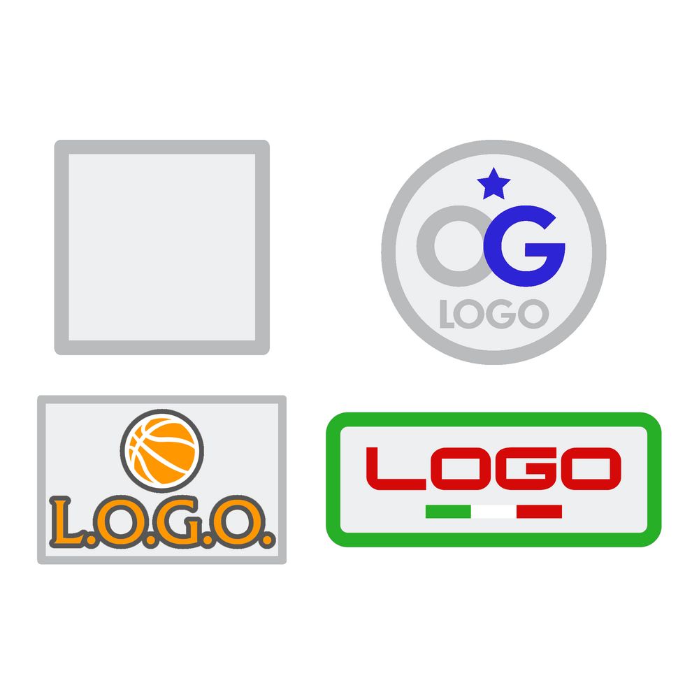 Шеврон из габардина Gabo S с логотипом  | Print Logo