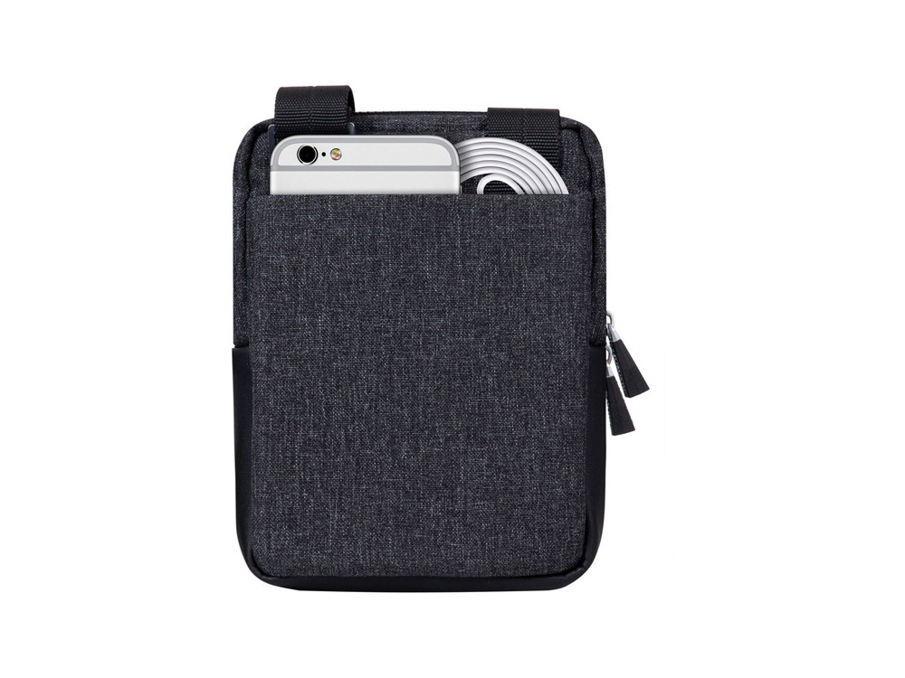 8810 black melange сумка через плечо для планшета 8