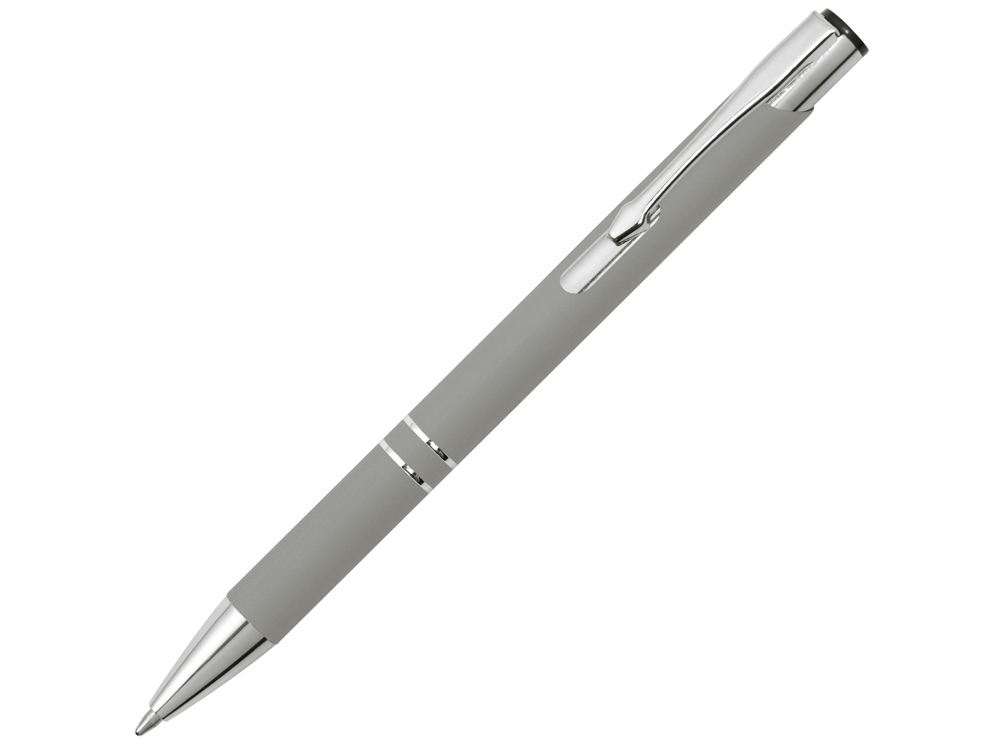 Ручка металлическая шариковая C1 soft-touch с логотипом  | Print Logo