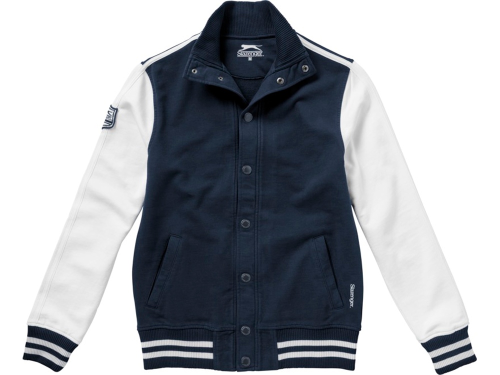 Толстовка Varsity, темно-синий/натуральный белый