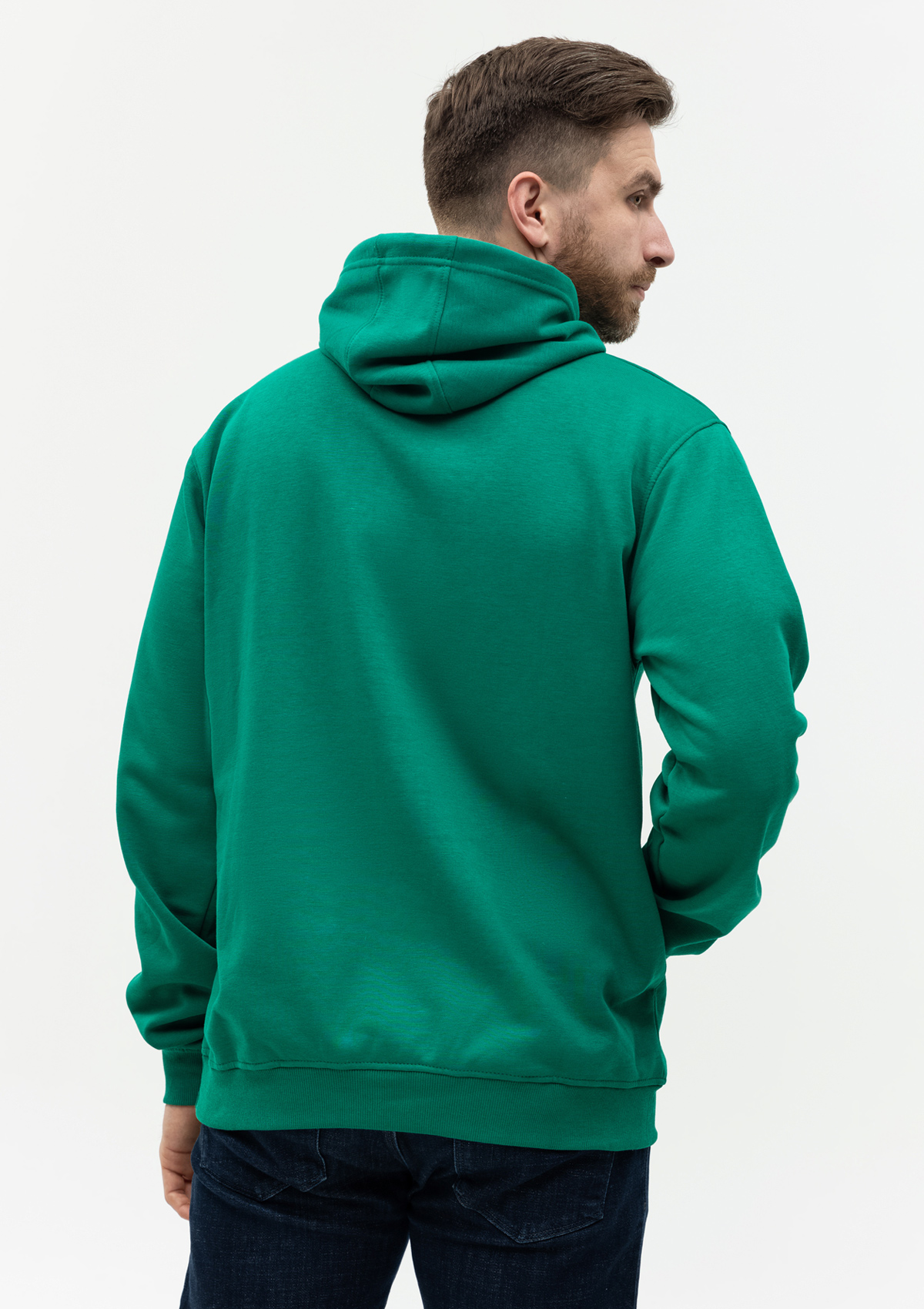 Худи унисекс STAN футер с начёсом 260, 20, Зелёный,  (30/1)  (54/XXL)