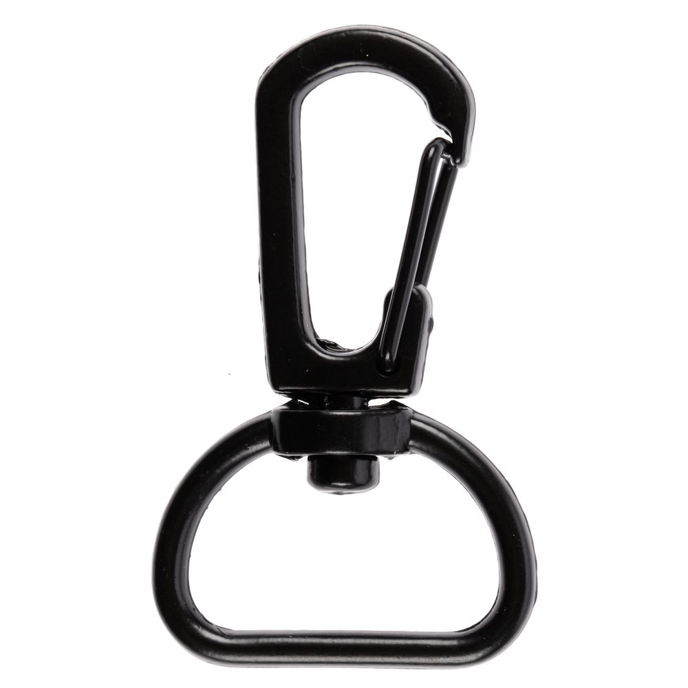 Застежка-карабин Snap hook, M с логотипом  | Print Logo