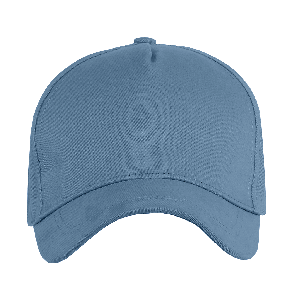 Бейсболка STAN 5 клиньев хлопок 260, 12, Деним,  (77)  (56-58/ONE SIZE)