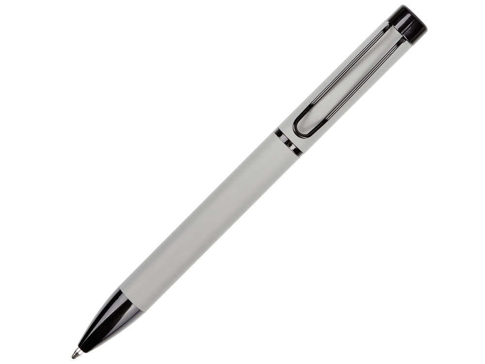 Металлическая шариковая ручка Black Lama soft-touch с логотипом Lettertone | Print Logo