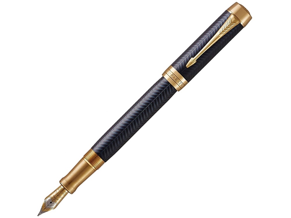Ручка перьевая Duofold Prestige Centennial, M с логотипом Parker | Print Logo