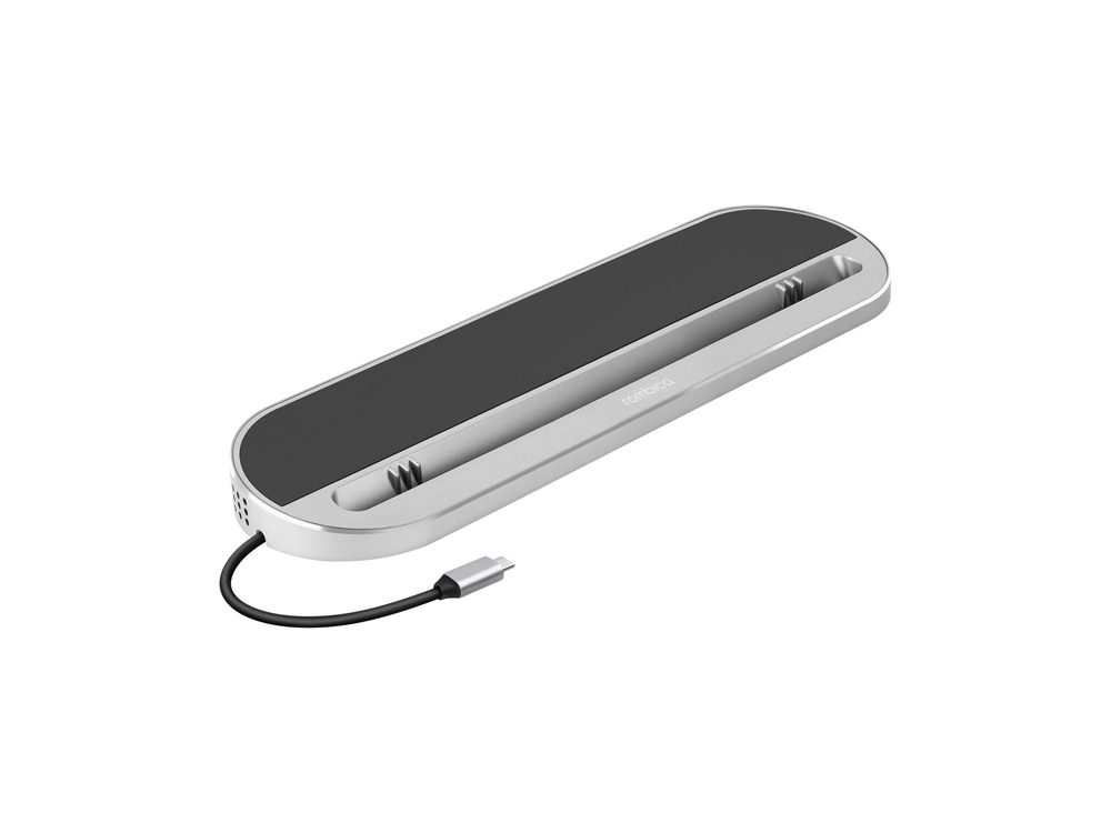 Хаб USB Type-C 3.0 для ноутбуков Falcon с логотипом Rombica | Print Logo