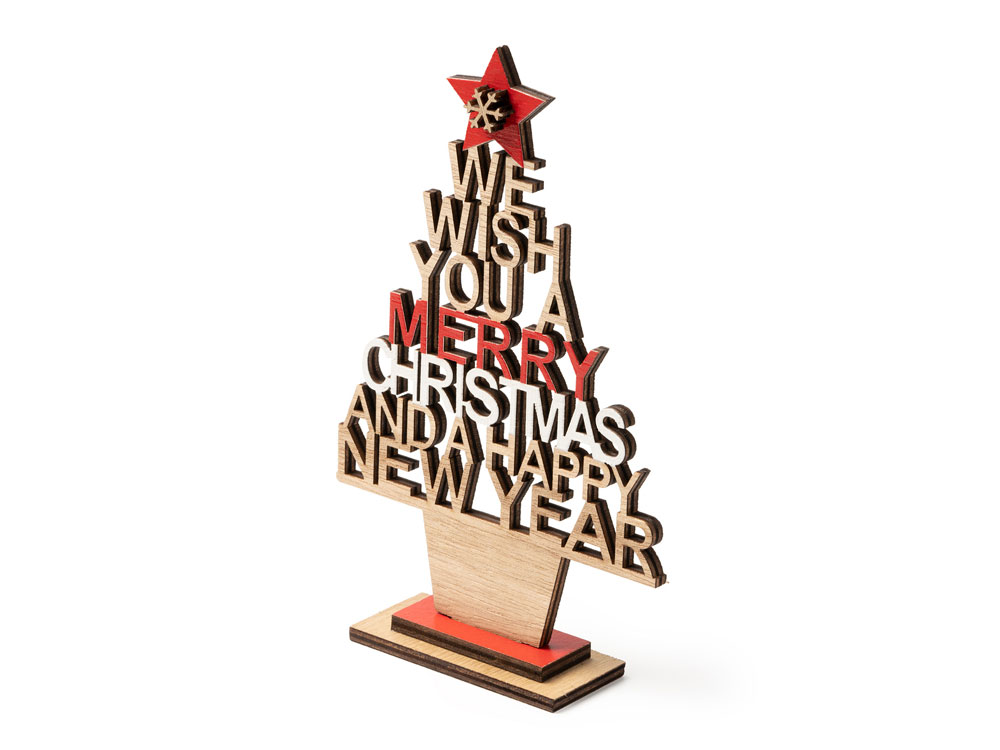 Рождественская елка TINSEL с логотипом  | Print Logo
