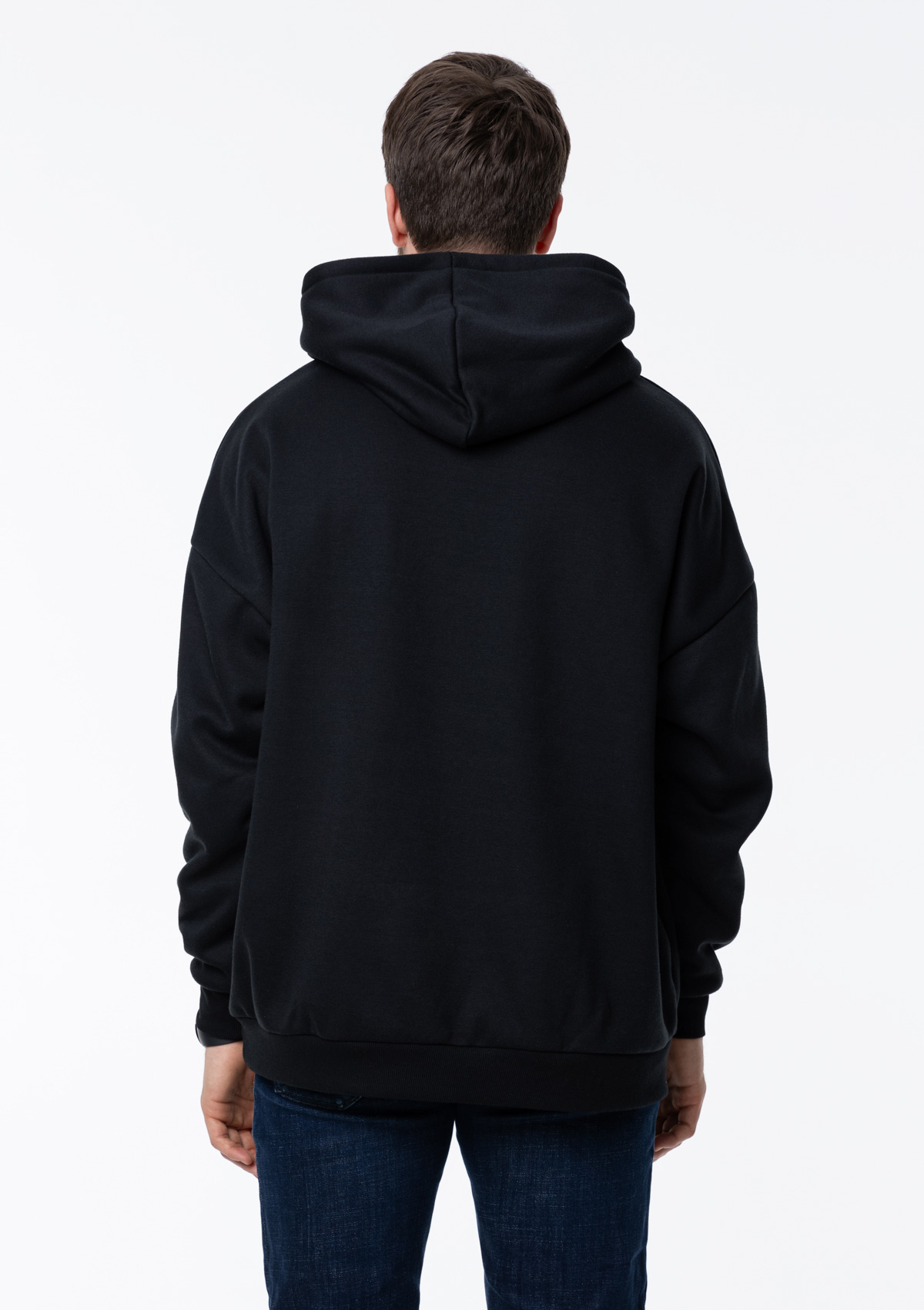 Худи унисекс STAN оверсайз интерсофт 320, 69, Чёрный,  (20)  (54/XXL)