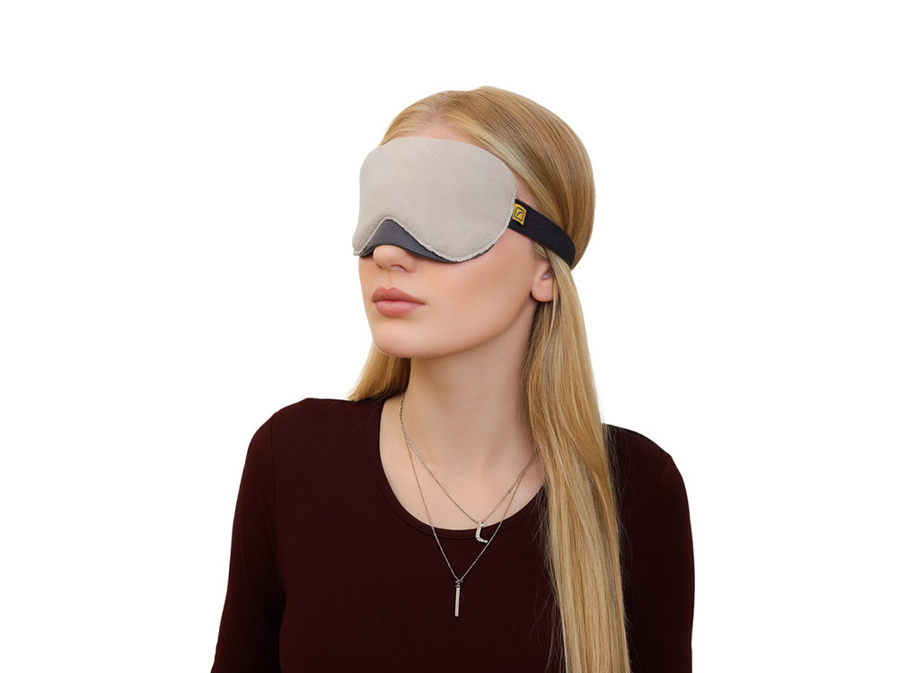 Маска для глаз Travel Blue Luxury Eye Mask (453), цвет бежевый