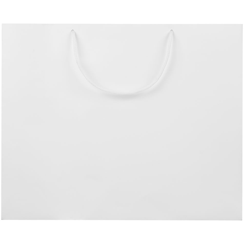 Пакет бумажный с ламинацией Lami Tote L — пример нанесения логотипа () | Print Logo