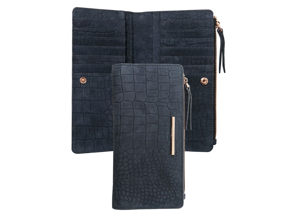Дамский кошелек Giada Navy с логотипом Ungaro | Print Logo