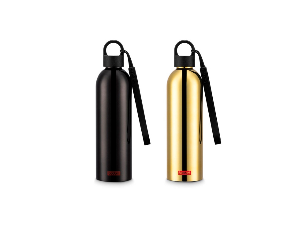 MELIOR STEEL. Double-walled water bottle 500 ml, золотой
