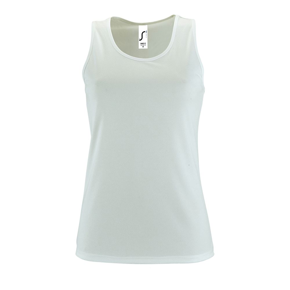 Майка женская Sporty TT Women с логотипом Sol's | Print Logo