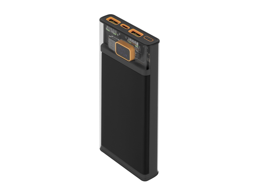 Внешний аккумулятор NEO Steam, 10000 mAh с логотипом Rombica | Print Logo