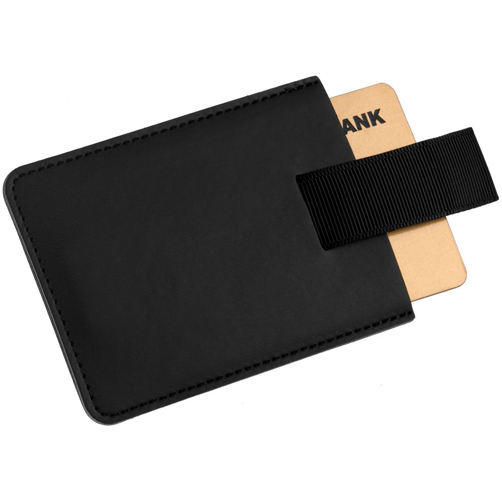 Футляр для карт Poppy с RFID-защитой — пример нанесения логотипа () | Print Logo