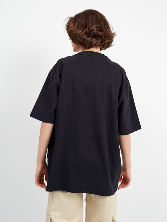 Футболка унисекс оверсайз STAN хлопок 240, 56, Чёрный,  (20)  (54/XXL)