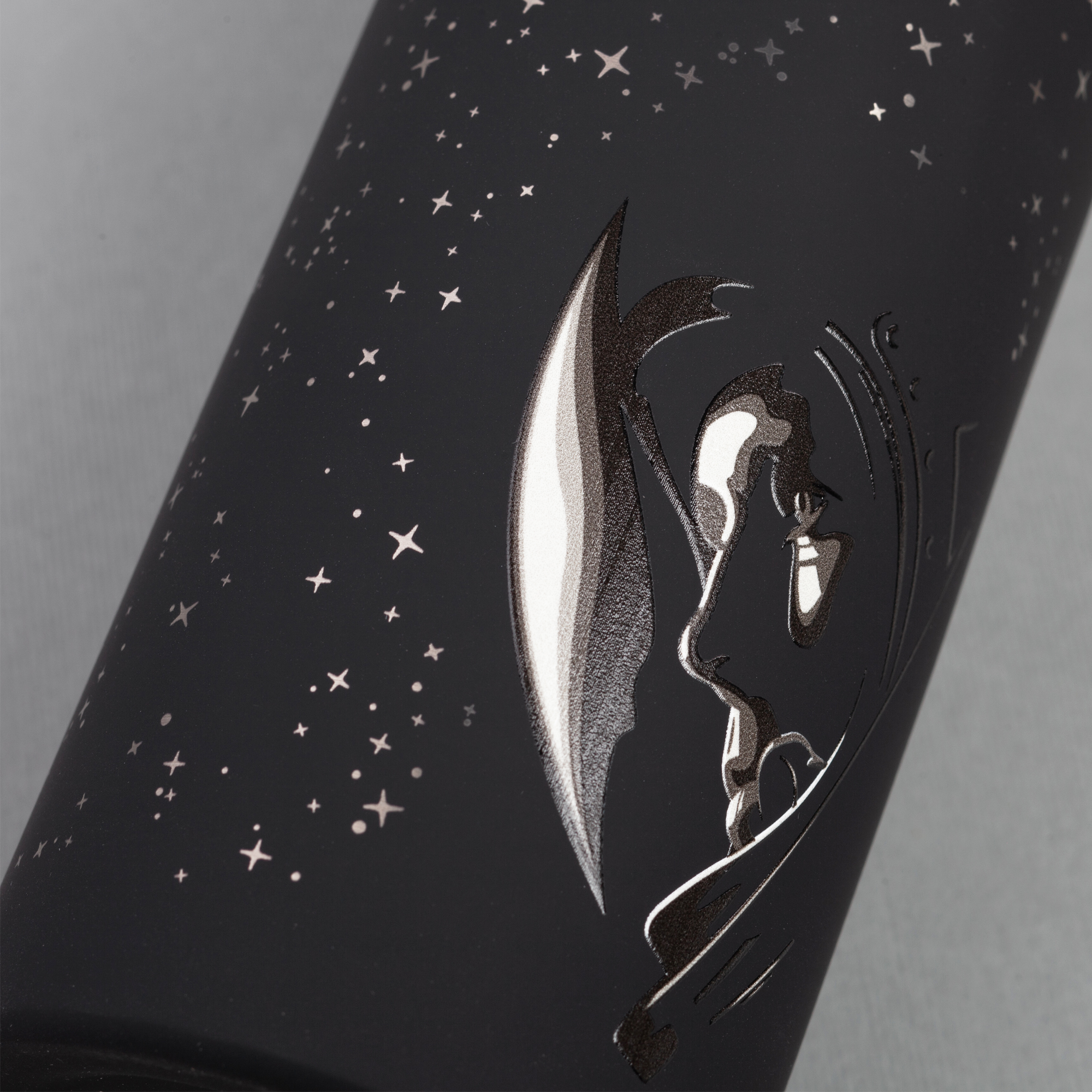 Термос "Calypso" 500 мл, покрытие soft touch, коробка, черный