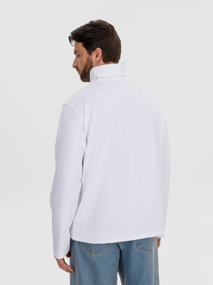 Лонгслив из бифлекса Morfiss, белый, размер XL/XXL