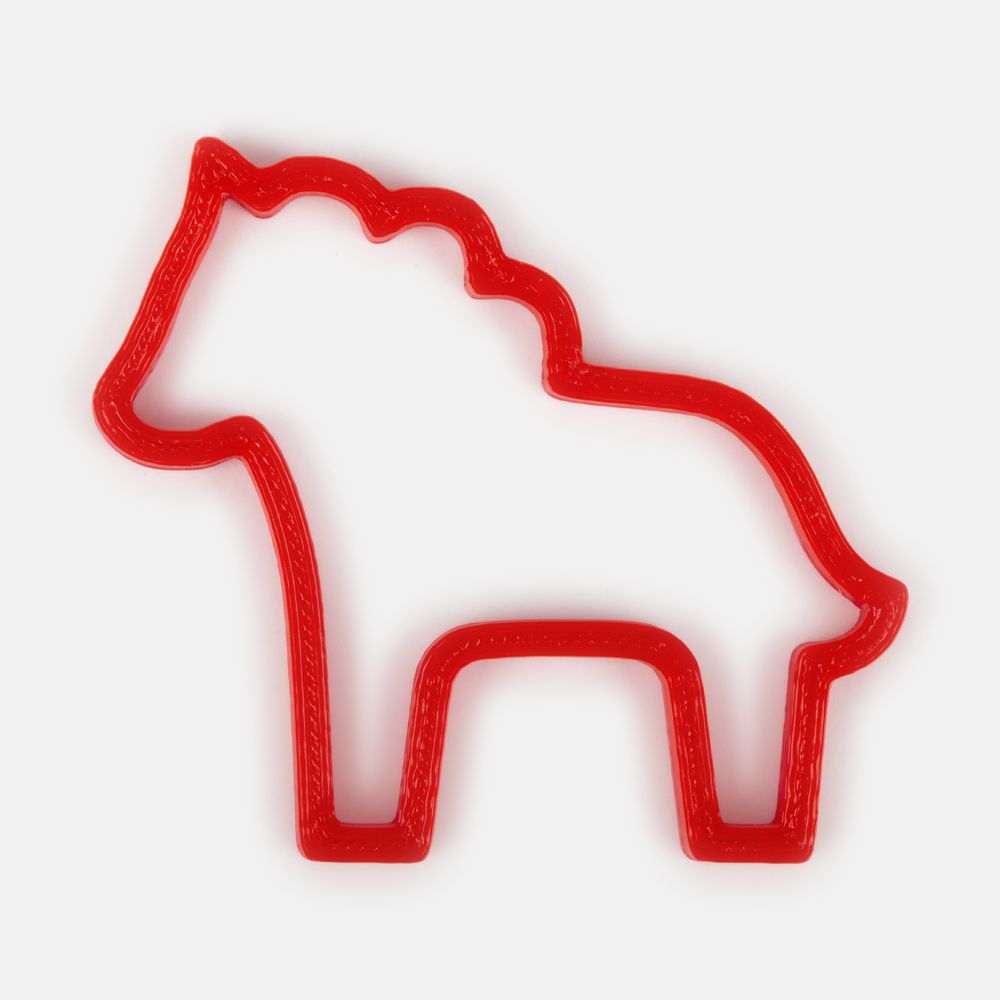 Подвеска «Лошадка с седлом» с логотипом  | Print Logo