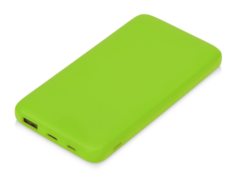 Подарочный набор с термокружкой и повербанком С2, 10000 mAh, зеленое яблоко