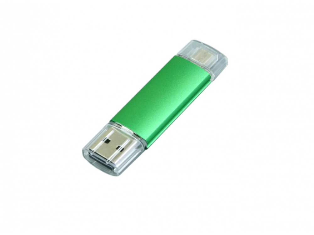 USB 2.0/micro USB- флешка на 16 Гб с логотипом  | Print Logo