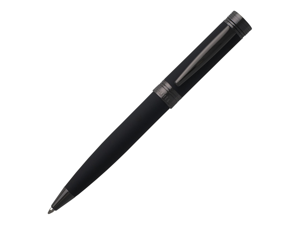 Ручка шариковая Zoom Soft Black с логотипом Cerruti 1881 | Print Logo