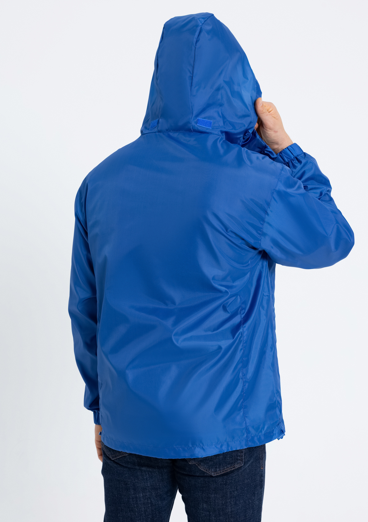 Ветровка утепленная унисекс STAN, 60, дюспо 210T, Синий,  (16/1)  (54/XXL)