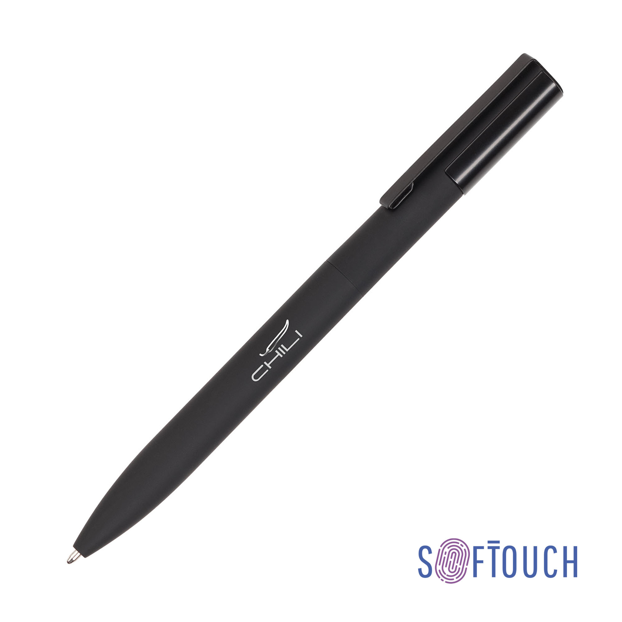Ручка шариковая "Orion", покрытие soft touch, серый