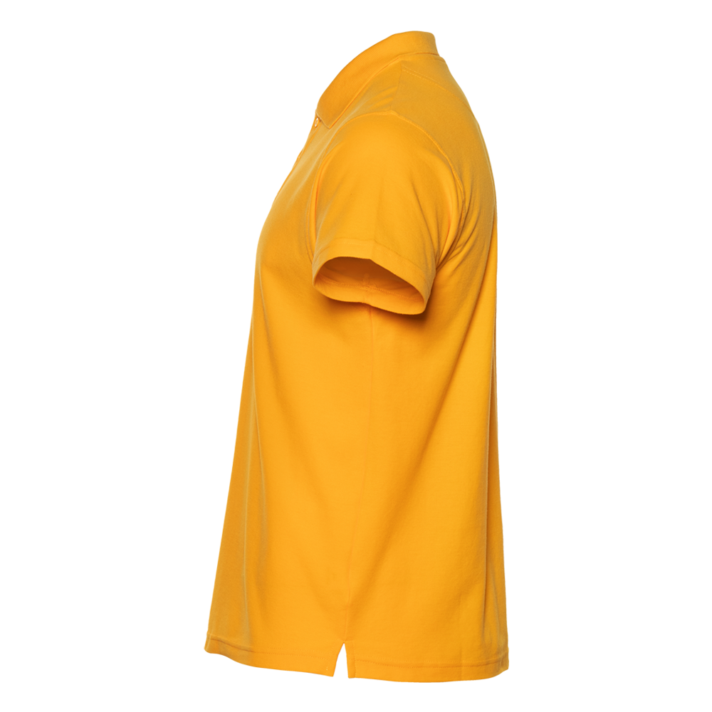 Рубашка поло мужская STAN хлопок/полиэстер 185, 104, Жёлтый,  (12/1)  (44/XS)