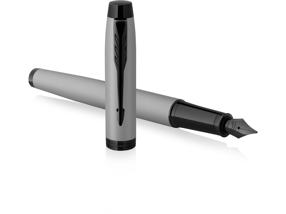 Перьевая ручка  Parker IM MGREY BT, серый