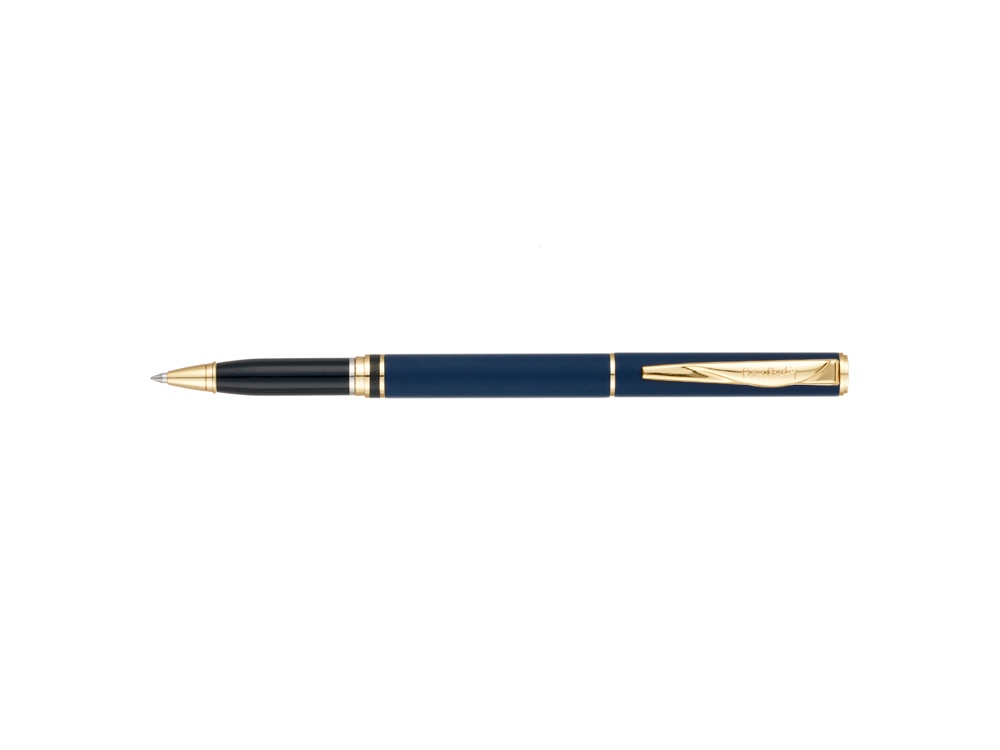 Ручка 2 в 1 шариковая и перьевая Pierre Cardin коллекция 2 в 1 | COMBI PEN. Корпус - латунь. Материал клипа - сталь. Цвет - синий. Упаковка Е