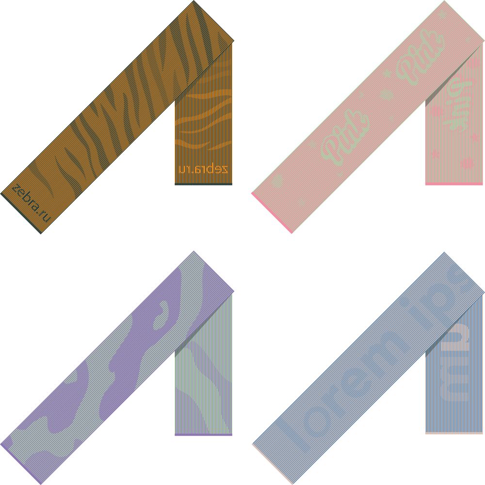 Шарф Fung XXL на заказ с логотипом  | Print Logo