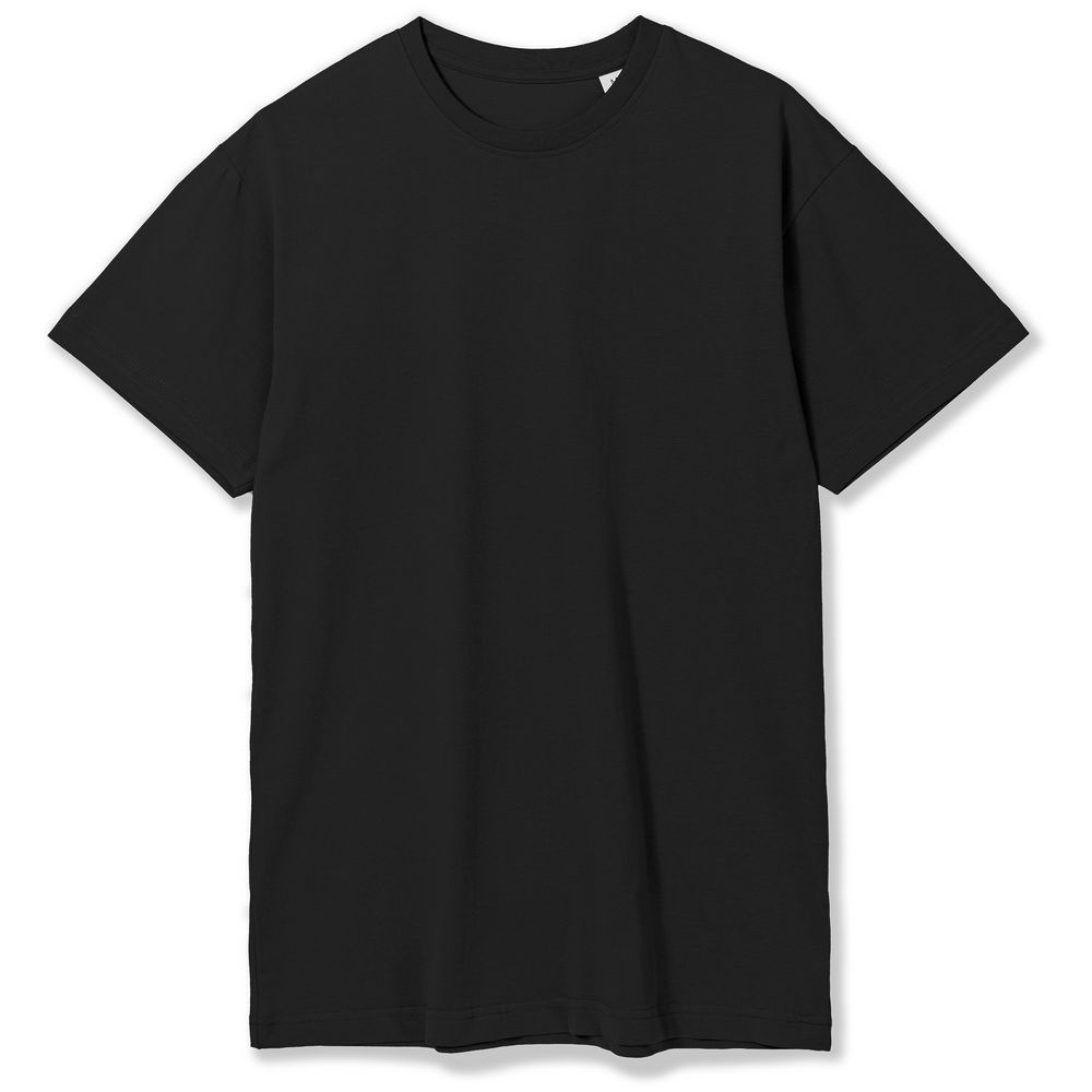Футболка унисекс T-Bolka 180, черная, размер 3XL