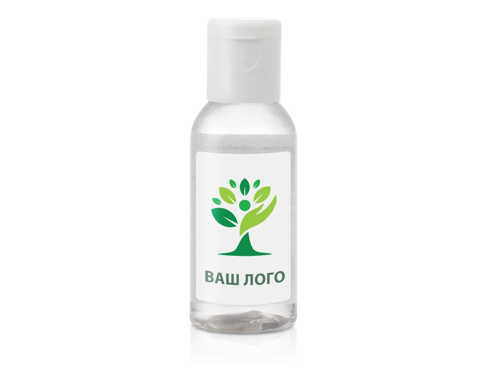 Антисептик для рук с алоэ вера, 50 мл с логотипом  | Print Logo