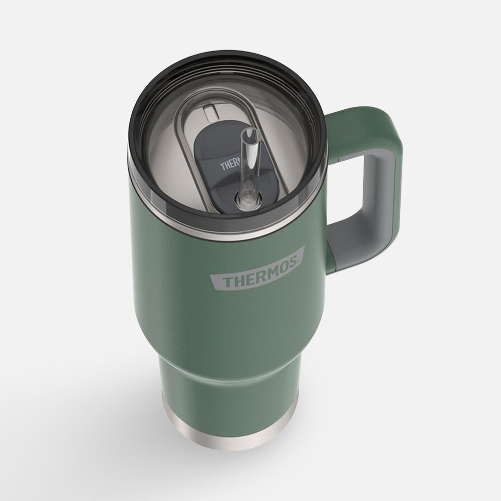 Термокружка Icon 1200 — пример нанесения логотипа (THERMOS) | Print Logo