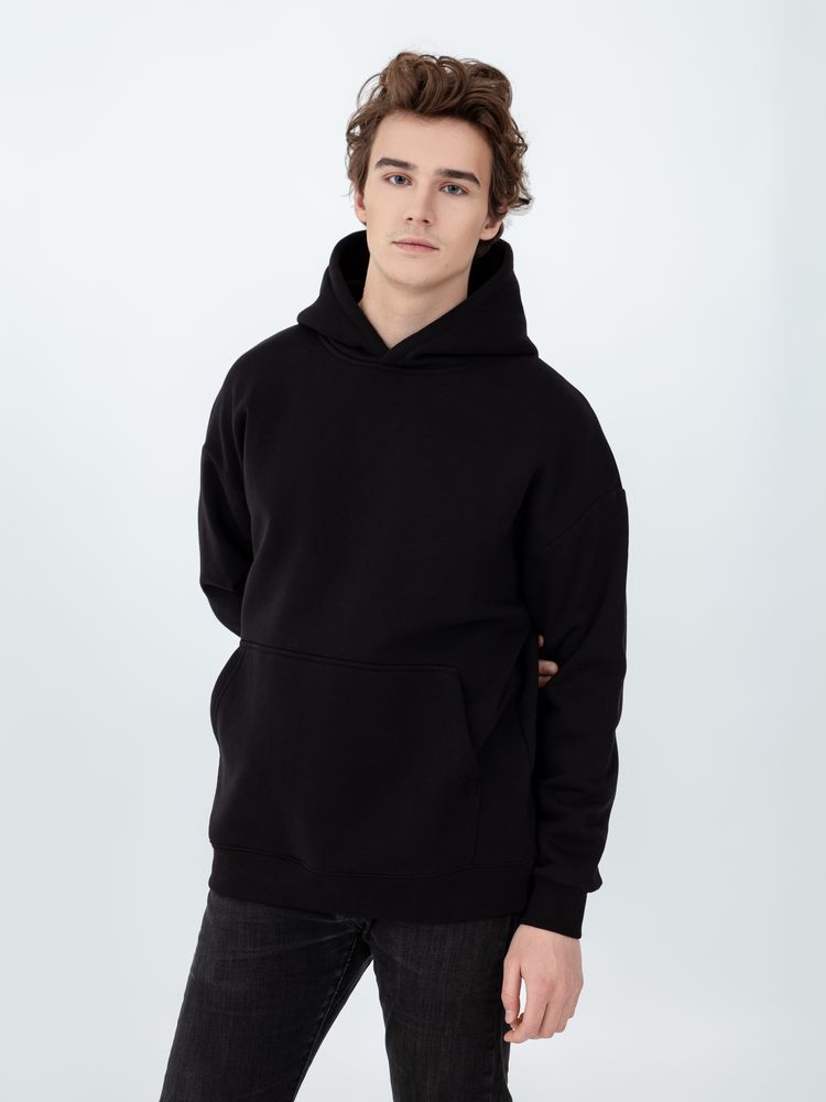 Худи Kulonga Oversize, черное, размер XL/XXL