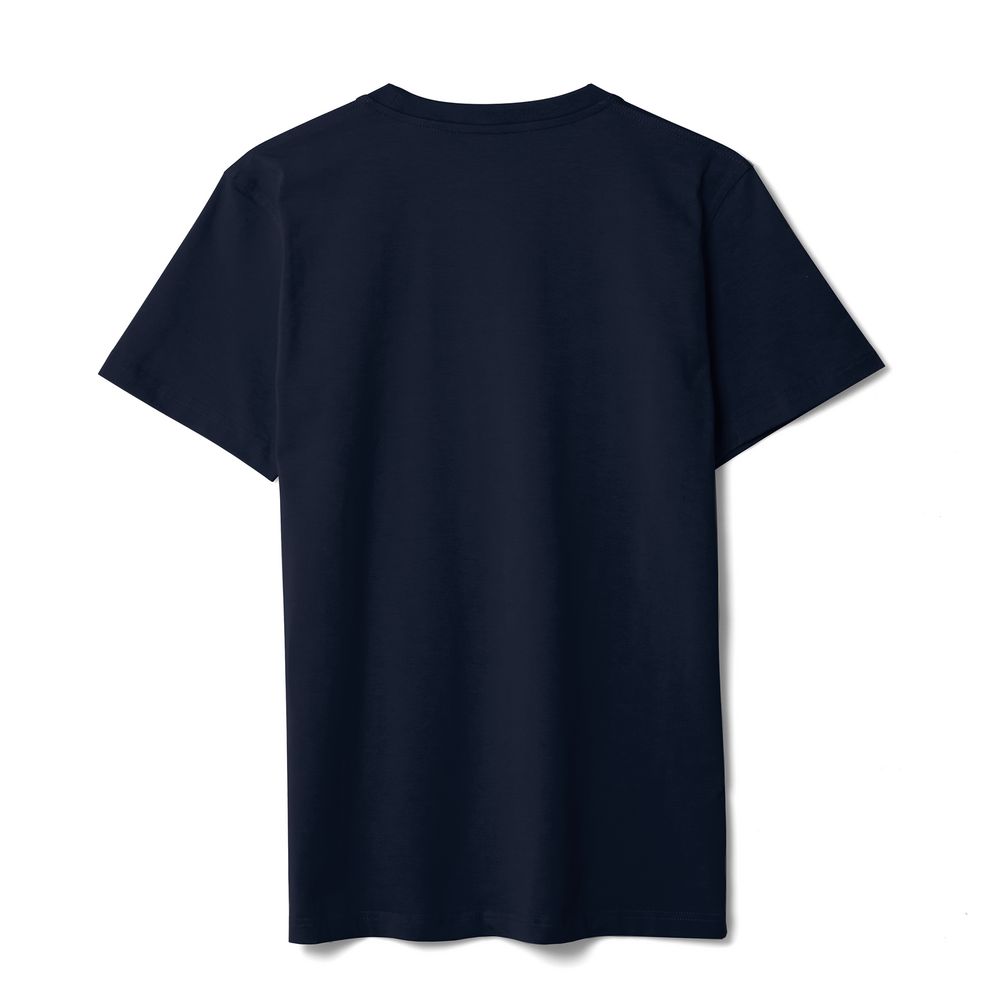 Футболка мужская T-bolka Stretch, темно-синяя (navy), размер XL