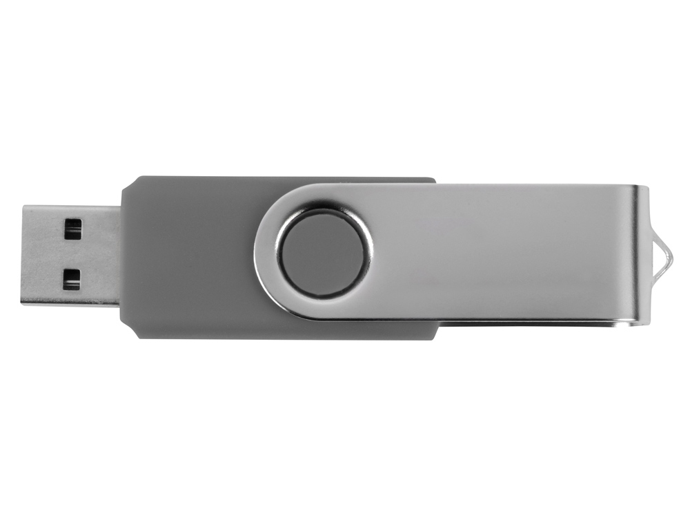 Флеш-карта USB 2.0 16 ГБ Квебек, серый