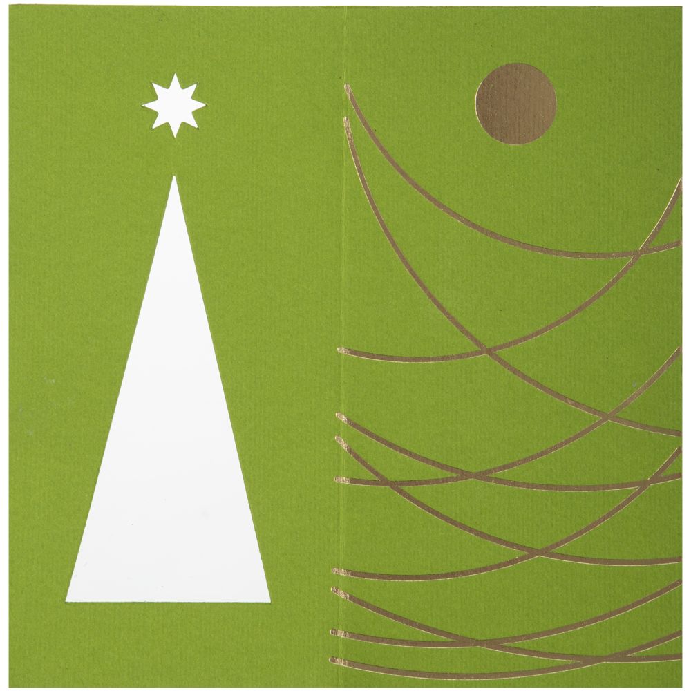 Открытка Season's Greetings — пример нанесения логотипа () | Print Logo