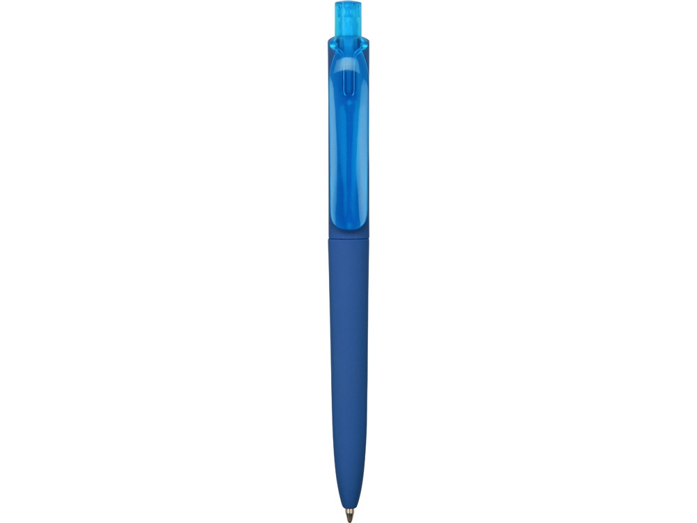 Ручка шариковая Prodir DS8 PRR софт-тач, голубой