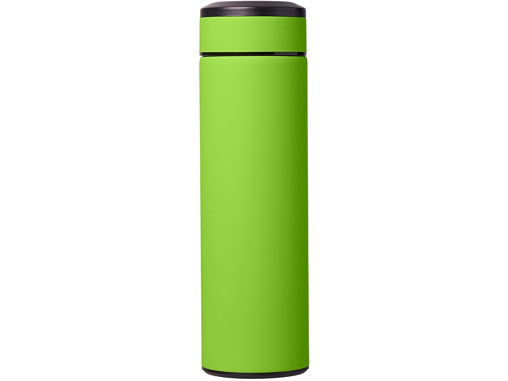 Вакуумный термос Vacuum Flask C1, soft touch, 420мл, зеленое яблоко