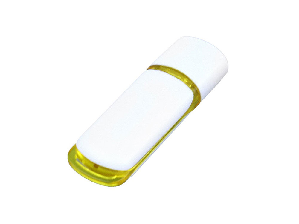 USB 2.0- флешка на 32 Гб с цветными вставками с логотипом  | Print Logo